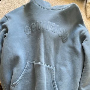 Blue madhappy hoodie